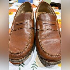 Sperry Top Sider Classic Brown Leather Loafers size 12M